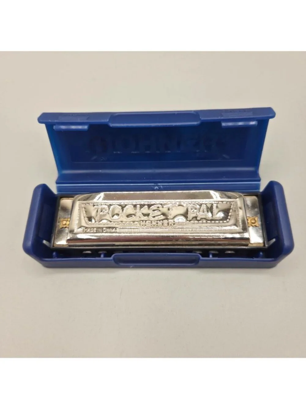 Hohner Pocket Pal Harmonica Key Of C Stainless Steel